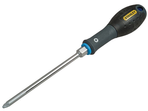 Stanley® Hand Tools FatMax® Bolster Screwdriver Pozi Tip PZ3 x 150mm STANLEY® Hand Tools - Dynamic Drive