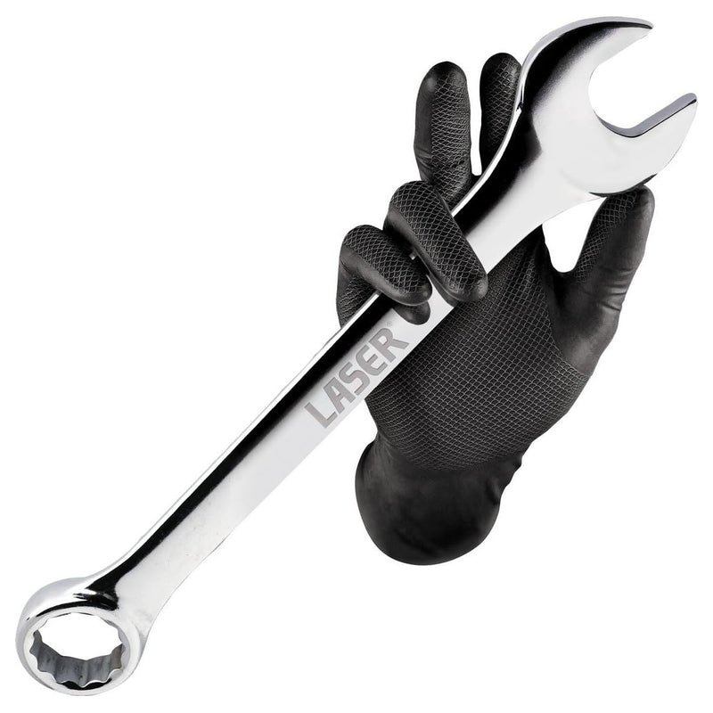 Connect Grippaz XLarge Black Nitrile Gloves Box 50pc/25 Pairs 37307 Tool Connection - Dynamic Drive