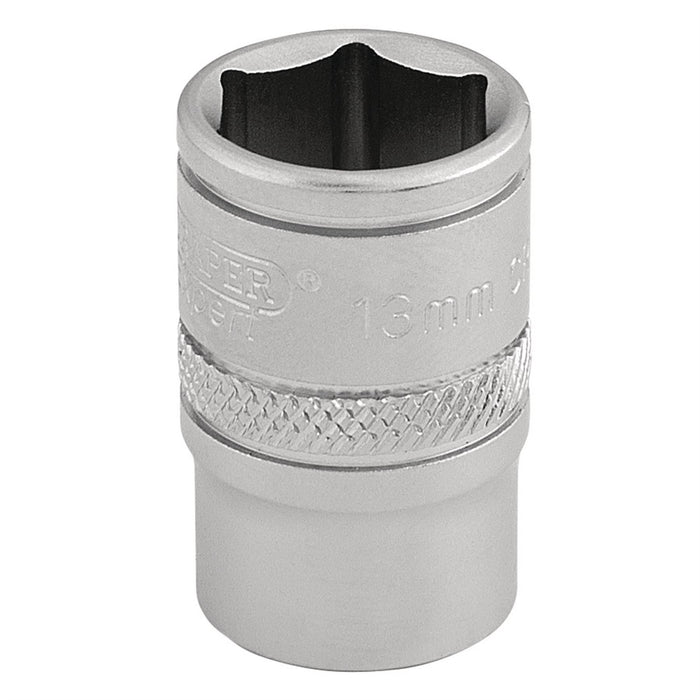 Draper 6 Point Metric Socket, 3/8" Sq. Dr., 13mm 16539 Draper - Dynamic Drive