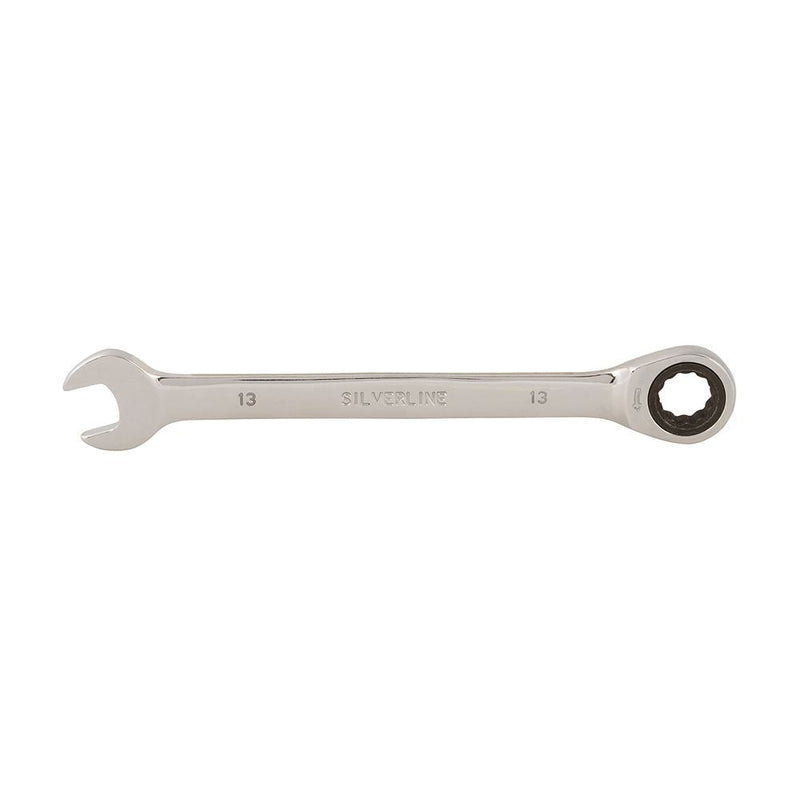 Silverline Fixed Head Ratchet Spanner 13mm Silverline - Dynamic Drive