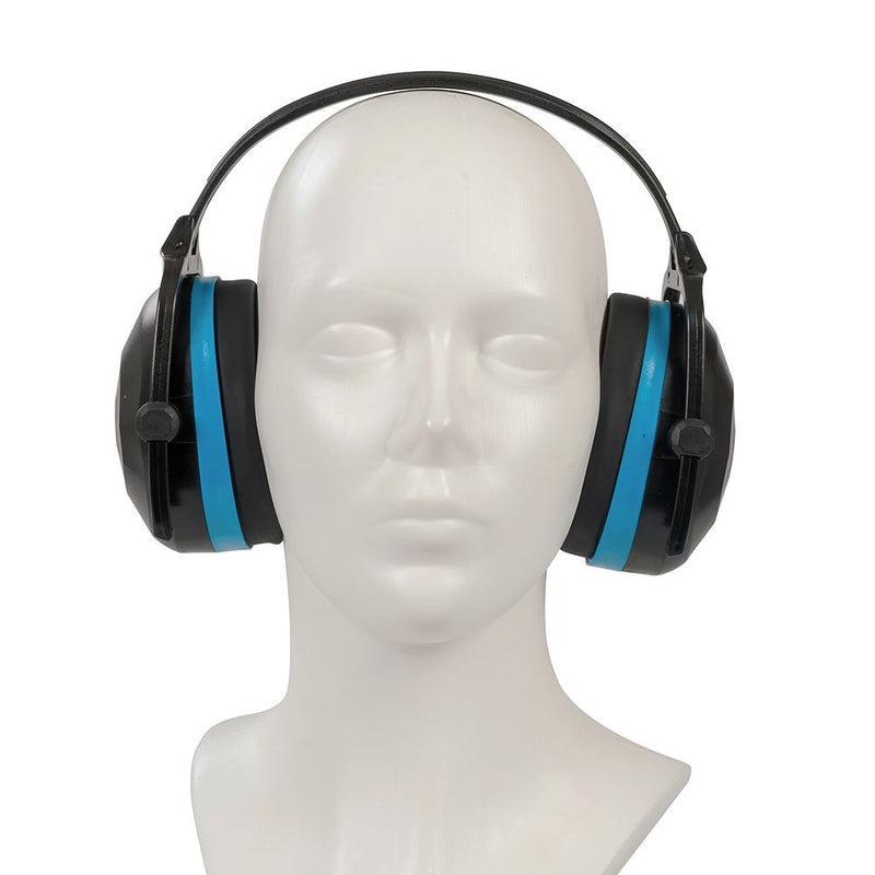 Silverline Folding Ear Defenders SNR 29dB H=29dB M=28dB L=20dB Silverline - Dynamic Drive