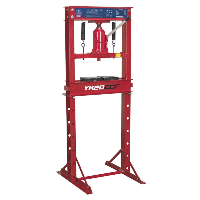 Hydraulic Press 20Tonne Economy Floor Type Sealey - Dynamic Drive