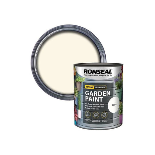 Ronseal Garden Paint Daisy 750ml Ronseal - Dynamic Drive