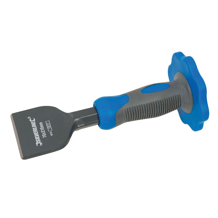 Silverline Bolster Chisel with Guard 70 x 216mm Silverline - Dynamic Drive