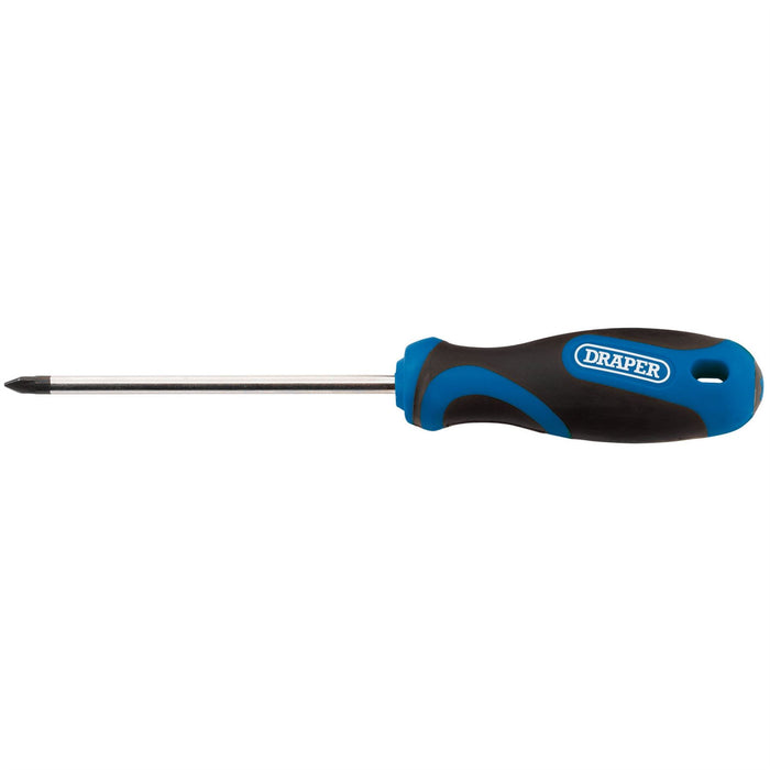 Draper Soft Grip Cross Slot Screwdriver, No.1 x 75mm 48931 Draper - Dynamic Drive