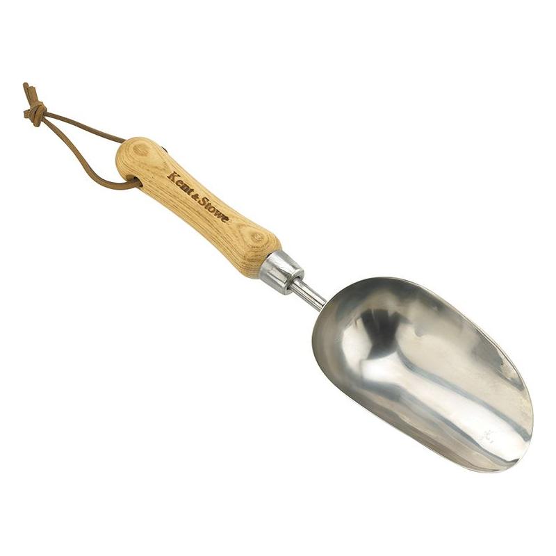 Kent & Stowe Stainless Steel Hand Potting Scoop, FSC® Kent & Stowe - Dynamic Drive