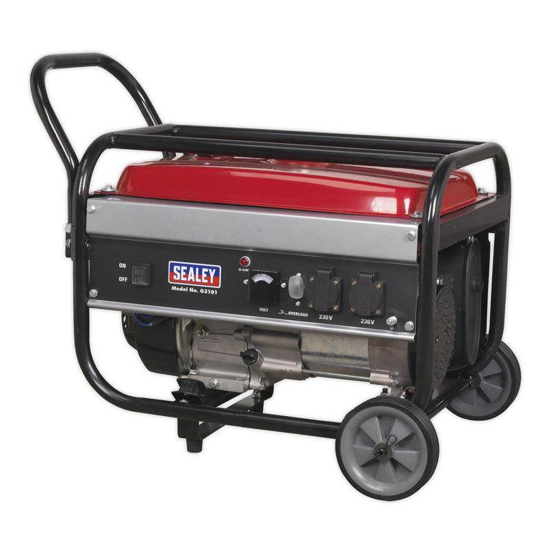 Sealey Generator 3100W 230V 7hp G3101 Sealey - Dynamic Drive