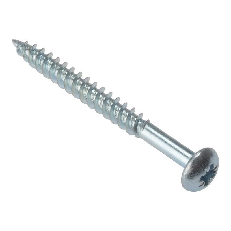 Forgefix General Purpose Pozi Compatible Screw Round Head TT ZP 2in x 10 Box 200 ForgeFix - Dynamic Drive