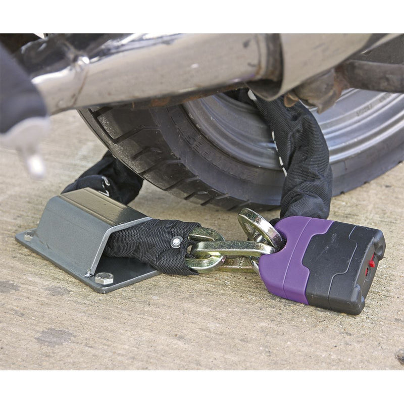 Sealey Motorcycle Ground Anchor 4 Security Bolts MCGA01 Sealey - Dynamic Drive