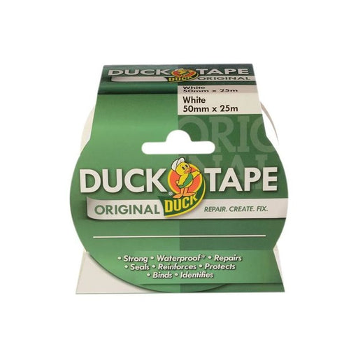Shurtape Duck Tape® Original 50mm x 25m White Shurtape - Dynamic Drive