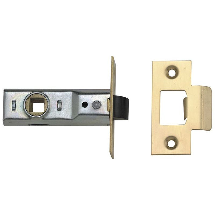 Union Tubular Mortice Latch 2648 Silver Enamel 76mm 3in Box UNION - Dynamic Drive
