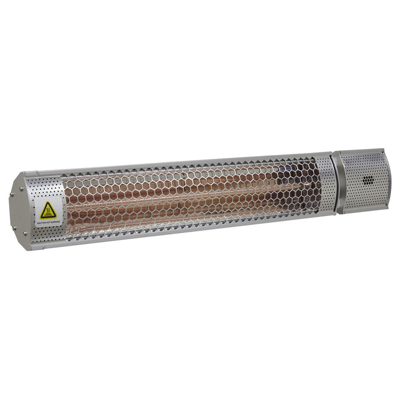 Sealey High Efficiency Infrared Short Wave Wall Mounting Heater 2000W IWMH2000R Sealey - Dynamic Drive
