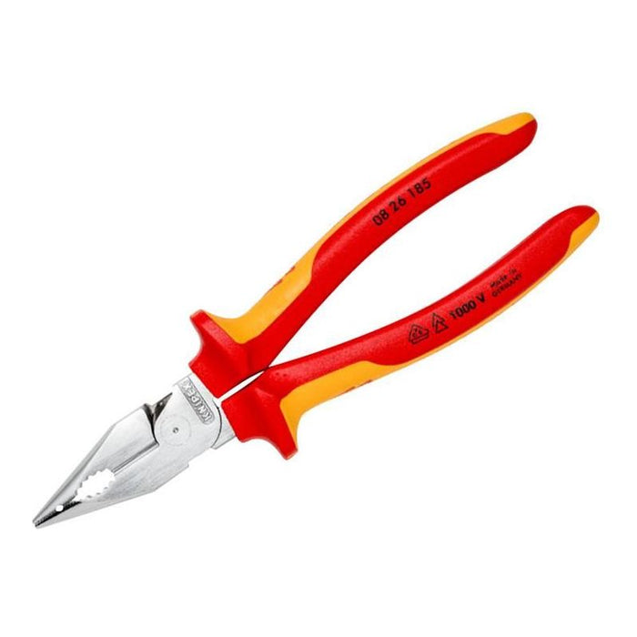 Knipex VDE Needle-Nose Combination Pliers 185mm Knipex - Dynamic Drive