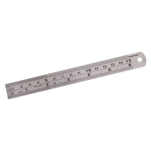 Silverline Steel Rule 150mm Silverline - Dynamic Drive