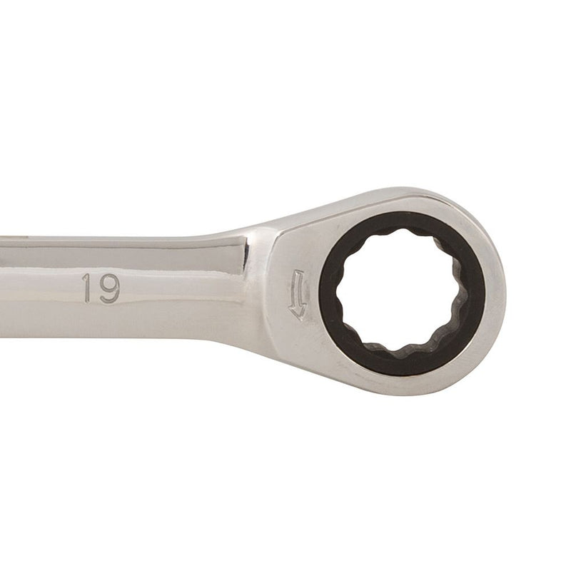 Silverline Fixed Head Ratchet Spanner 19mm 763581 Silverline  - Dynamic Drive
