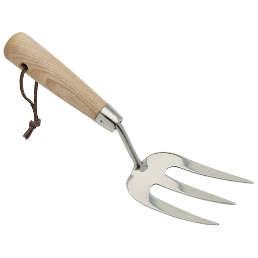 Draper Heritage Stainless Steel Hand Weeding Fork with Ash Handle 99025 Draper - Dynamic Drive