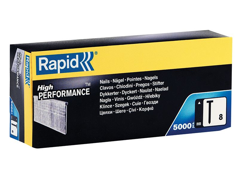 Rapid No.8 Brad Nails 18Ga 30mm (Box 5000) Rapid - Dynamic Drive