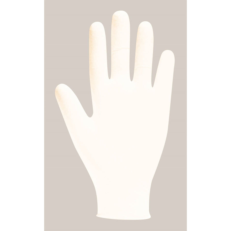 5x Bodyguards Powder Free White Latex Disposable Gloves Medium Box of 100 Bodyguard - Dynamic Drive