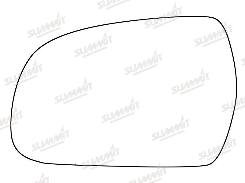 Summit Heated Backing Plate with Standard Glass fits Audi A5 11-16 LHS Summit - Dynamic Drive