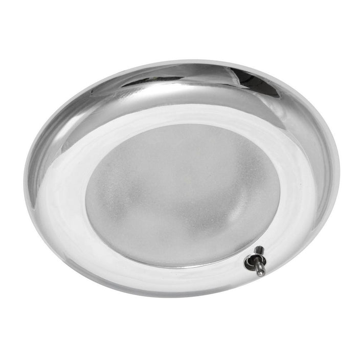 AAA LED Chrome Downlight with Switch 8 28V AAA - Dynamic Drive