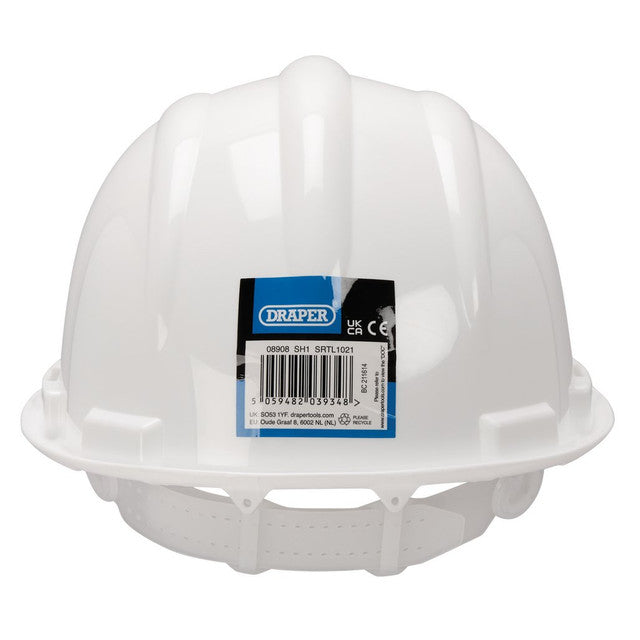 Draper Safety Helmet, White 08908 Draper - Dynamic Drive