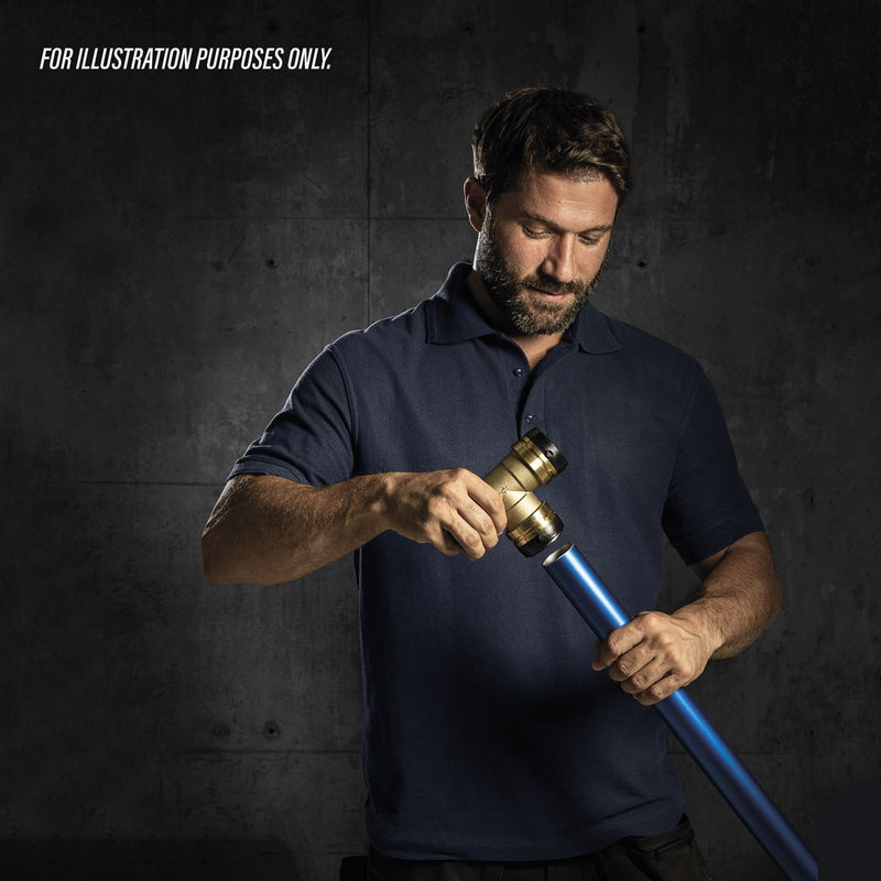 Sealey Wingback Elbow 15mm x 1/2"BSP Brass Sharkbiteï SBA15BWE Sealey - Dynamic Drive