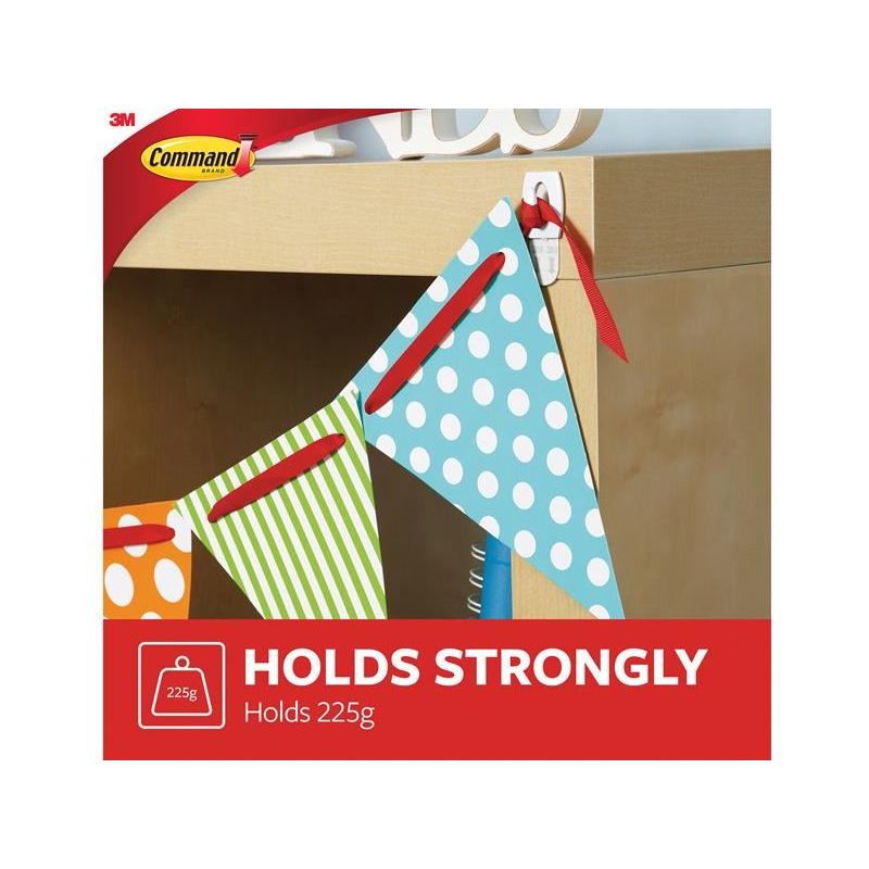 Command™ White Mini Hooks (Pack 6) Command™ - Dynamic Drive