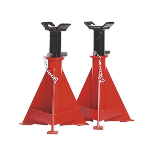 Sealey Axle Stands (Pair) 15tonne Capacity per Stand AS15000 Sealey  - Dynamic Drive