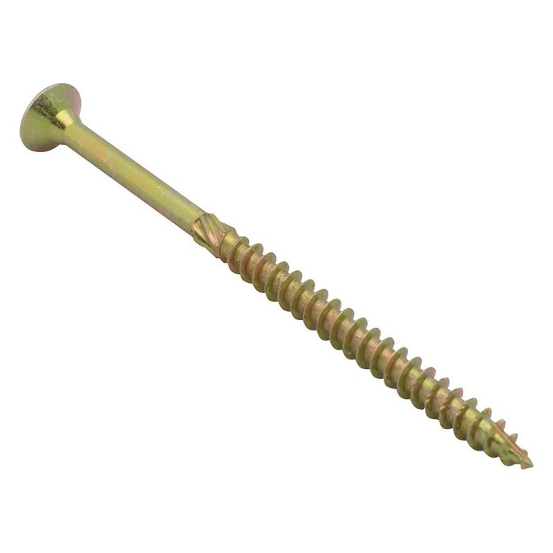 Forgefix Spectre™ PZ Compatible Wood Screw CSK ZYP 6.0 x 100mm Box 100 ForgeFix - Dynamic Drive