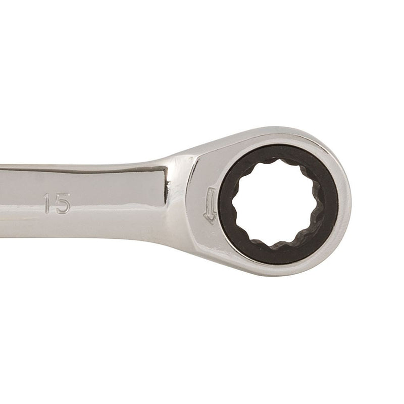 Silverline Fixed Head Ratchet Spanner 15mm Silverline - Dynamic Drive