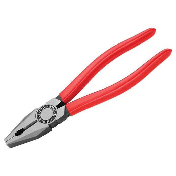 Knipex Combination Pliers PVC Grip 200mm Knipex - Dynamic Drive