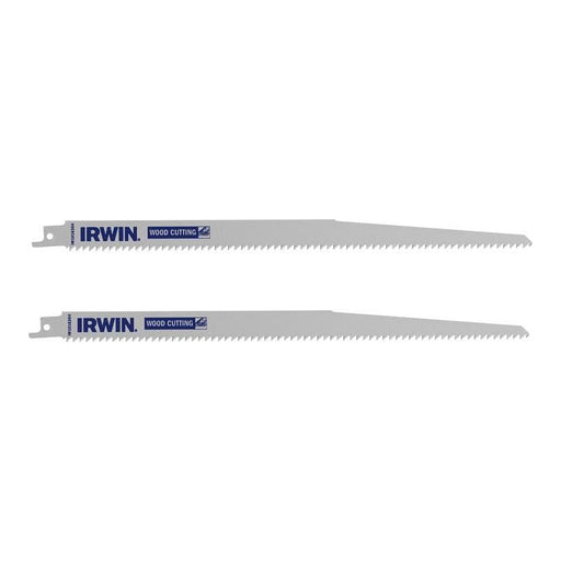 Irwin® Sabre Saw Blade Coarse Wood Cutting 305mm Pack of 2 IRWIN® - Dynamic Drive