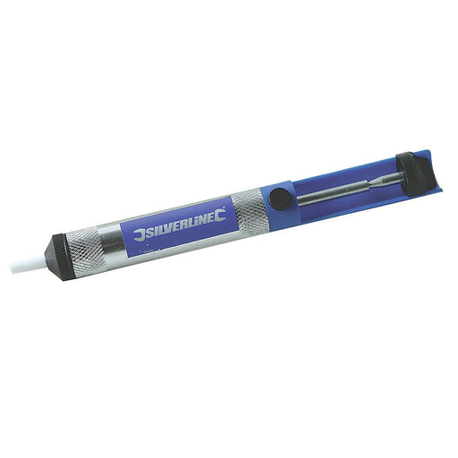Silverline Metal Solder Sucker 185mm Silverline - Dynamic Drive