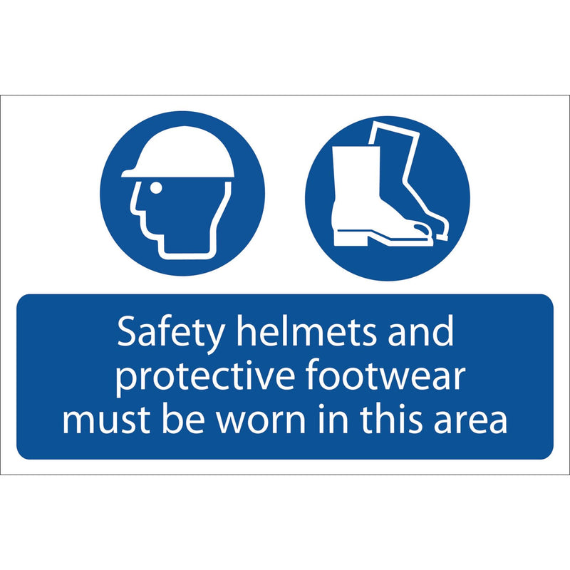Draper Safety Helmets And Protective Footwear Must Be Worn 72870 Draper - Dynamic Drive