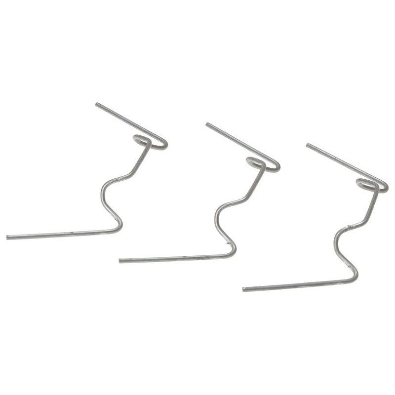 Alm Manufacturing GH001 W Glazing Clips Pack of 50 ALM Manufacturing - Dynamic Drive