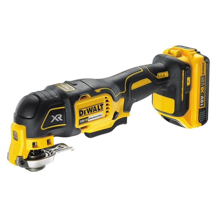 Dewalt Power Tools DCS355D1 XR Brushless Oscillating Multi-Tool 18V 1 x 2.0Ah Li-ion DeWALT Power Tools - Dynamic Drive