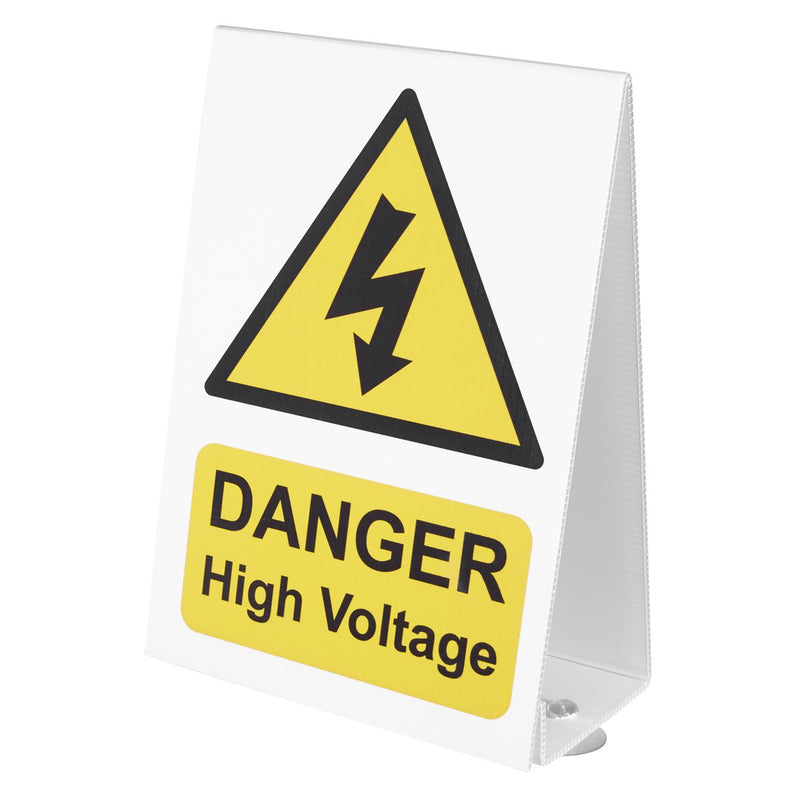 Sealey High Voltage Vehicle Warning Sign HVS1 Sealey - Dynamic Drive