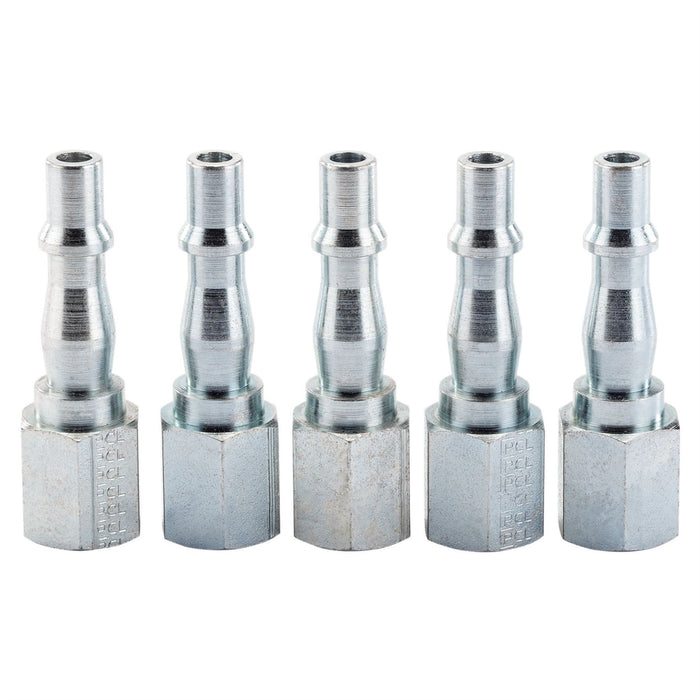 Draper 1/4" Female Thread PCL Coupling Screw Adaptor (Pack of 5) 55061 Draper - Dynamic Drive