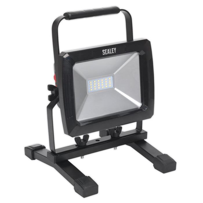 Sealey Rechargeable Portable Floodlight 20W SMD LED Sealey - Dynamic Drive