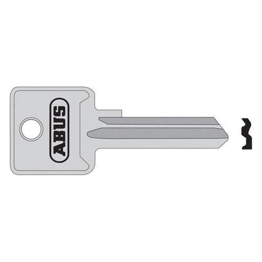 Abus Mechanical 85/50 50mm +60 Left Hand Key Blank ABUS Mechanical - Dynamic Drive