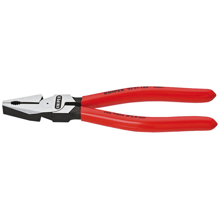 Draper Knipex 02 01 180 SB High Leverage Combination Pliers, 180mm 19587 Draper - Dynamic Drive