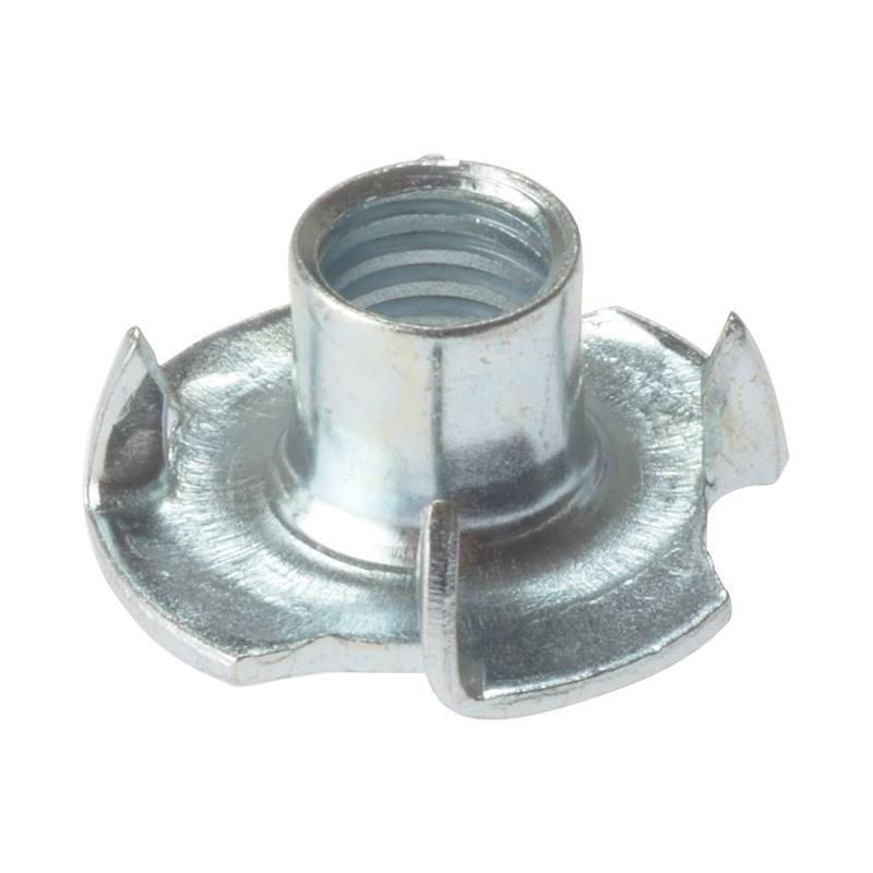 Forgefix Pronged T Nuts ZP M6 Bag 10 ForgeFix - Dynamic Drive