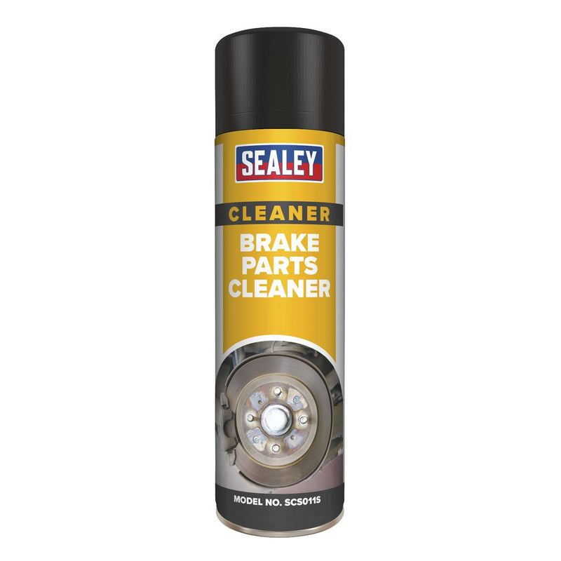 Sealey Brake Parts Cleaner 500ml Pack of 6 SCS011 Sealey - Dynamic Drive