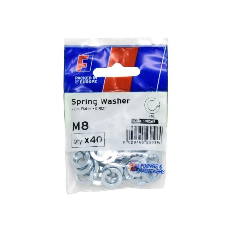 Forgefix Spring Washer M8 ForgePack 40 ForgeFix - Dynamic Drive