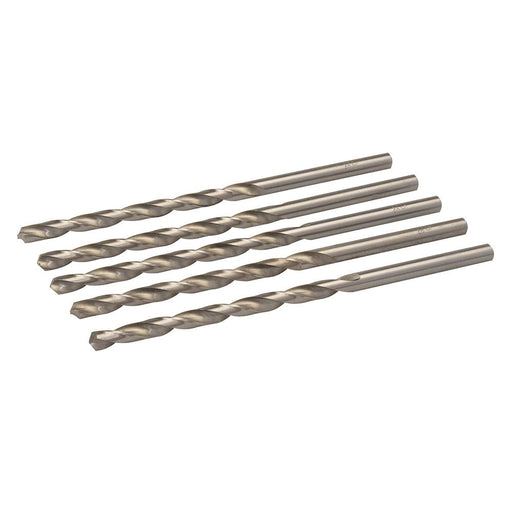 Silverline Metric HSS-R Long Series Bits 5pk 6.5 x 148mm Silverline - Dynamic Drive