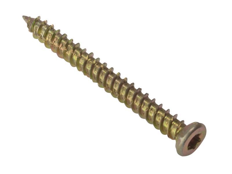 Forgefix Concrete Frame Screw ZYP 7.5 x 152mm Box 100 ForgeFix - Dynamic Drive