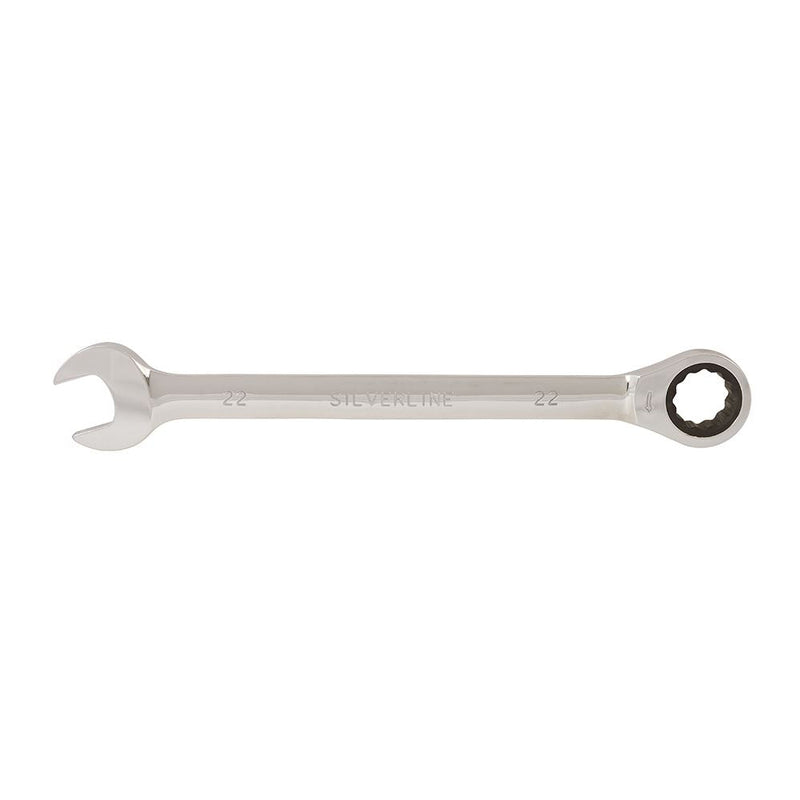Silverline Fixed Head Ratchet Spanner 22mm Silverline - Dynamic Drive