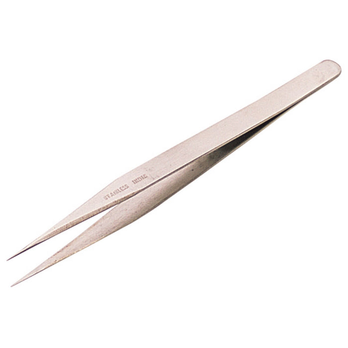 Draper Fine Point Straight Tweezers, 120mm 19670 Draper - Dynamic Drive