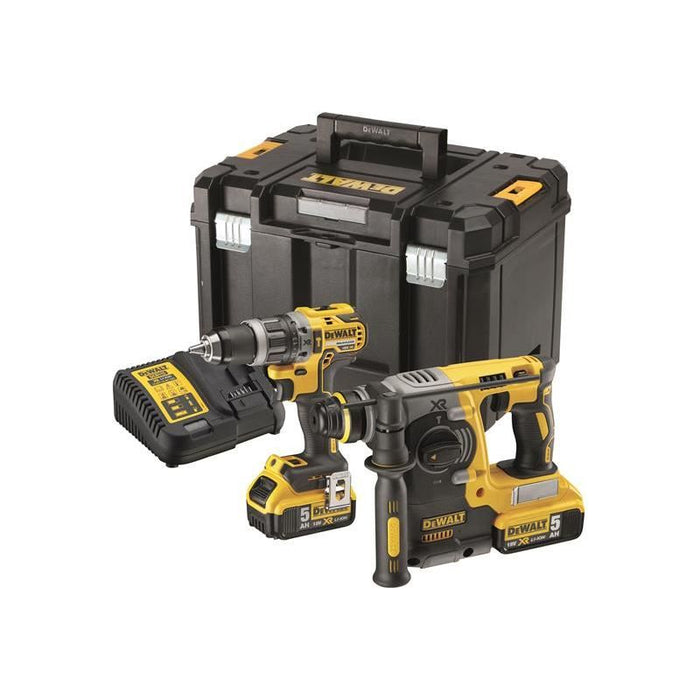 Dewalt Power Tools DCK207P2T XR Brushless Twin Pack 18V 2 x 5.0Ah Li-ion DeWALT Power Tools - Dynamic Drive