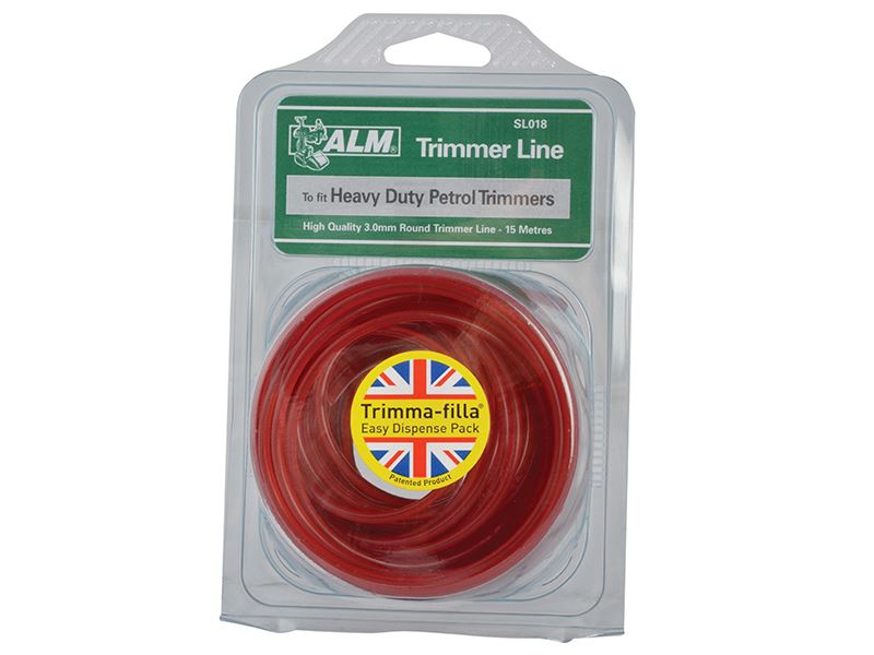 Alm Manufacturing SL018 Heavy-Duty Petrol Trimmer Line 3mm x 15m ALM Manufacturing - Dynamic Drive